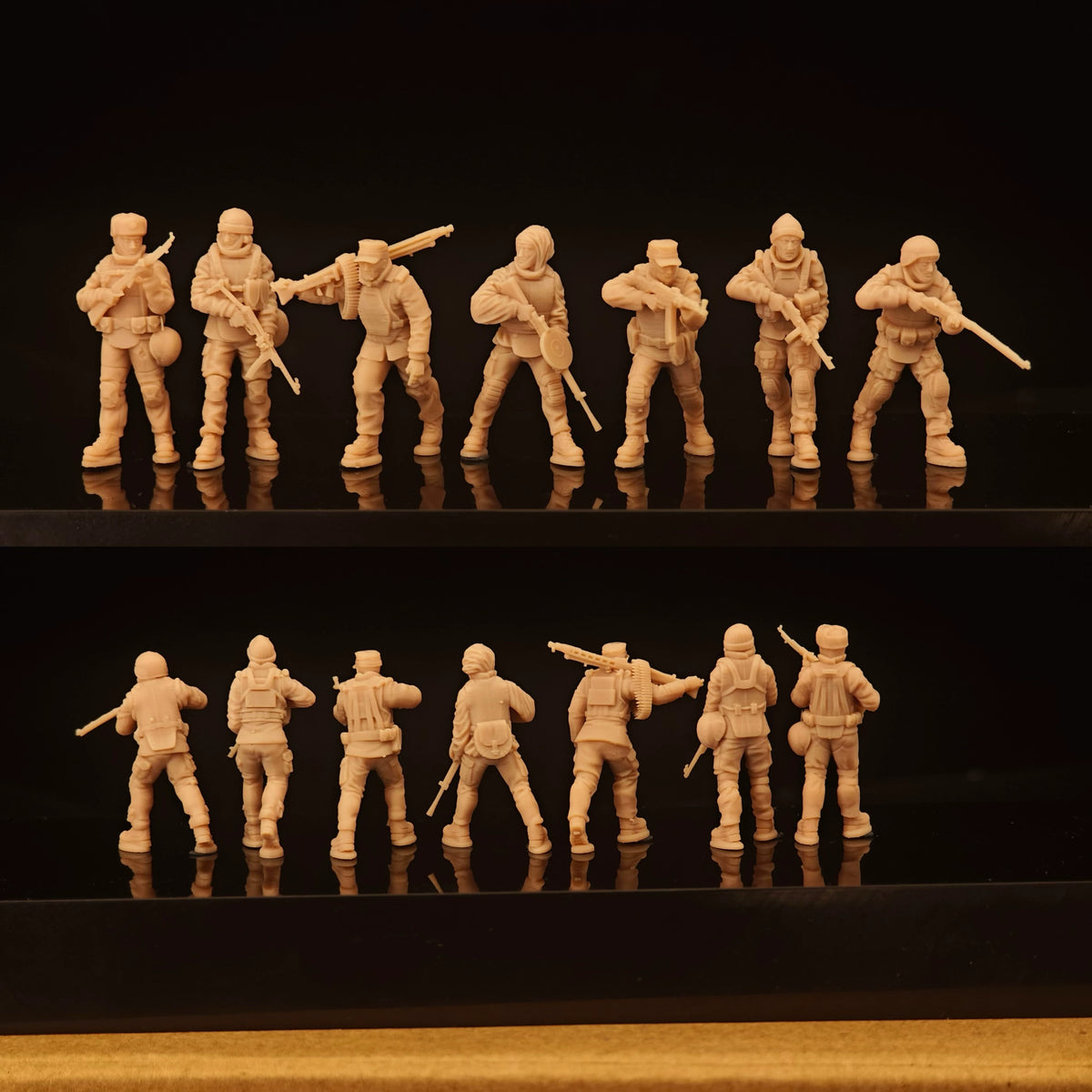 Modern Russian guerrillas (7 people) LSSNO184 1/35/48/64/72/87/100/144