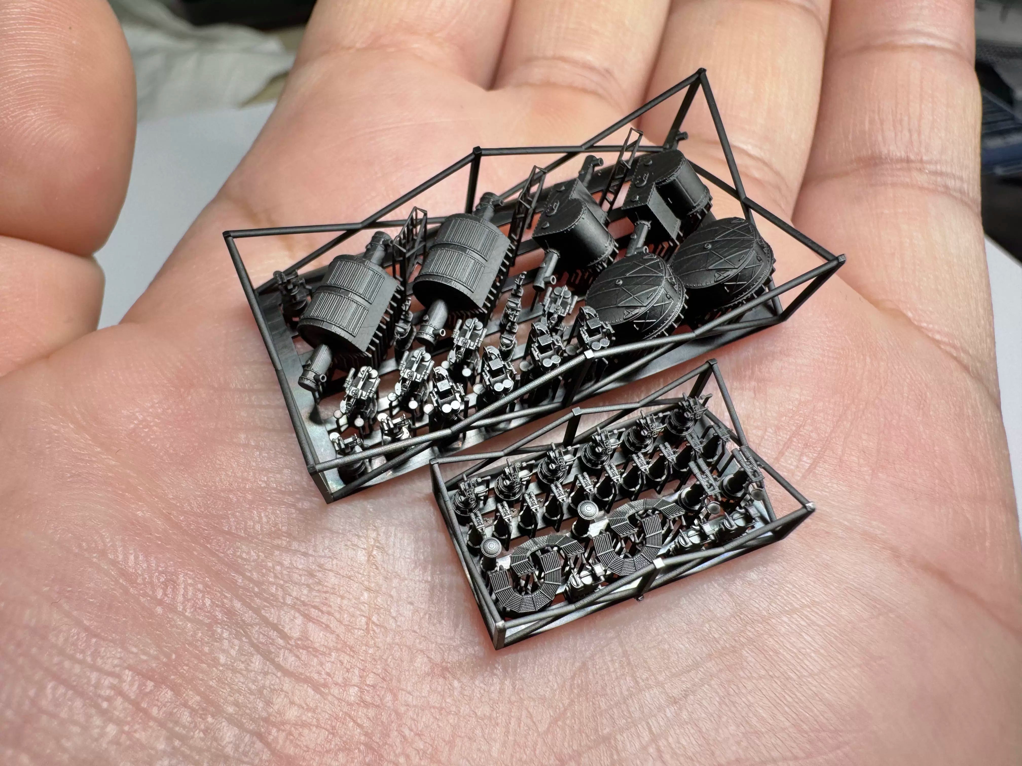 SSMODEL R350083  1/350 scale Eat orange fire control observation module