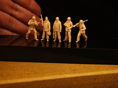 WWII Soviet assault engineer brigade 5-man LSSNO307 1/35/48/64/72/87/100/144