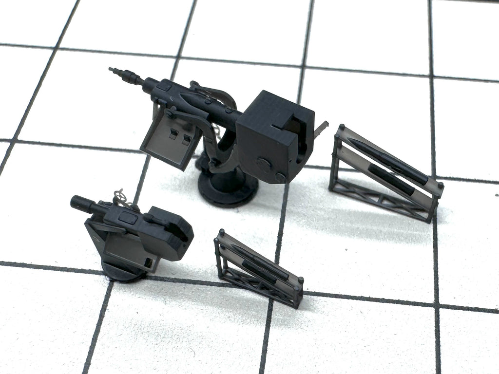 SSMODEL G350005 350 scale German 150mm 105 mm exercise gun and loading rack