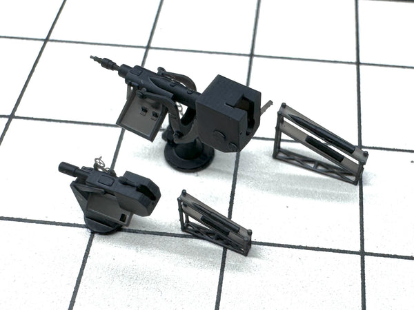 SSMODEL G350005 350 scale German 150mm 105 mm exercise gun and loading rack