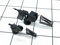 SSMODEL G350005 350 scale German 150mm 105 mm exercise gun and loading rack