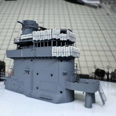 SSMODEL R350051   1/350Proportions flying long bridge bulletproof sandbags