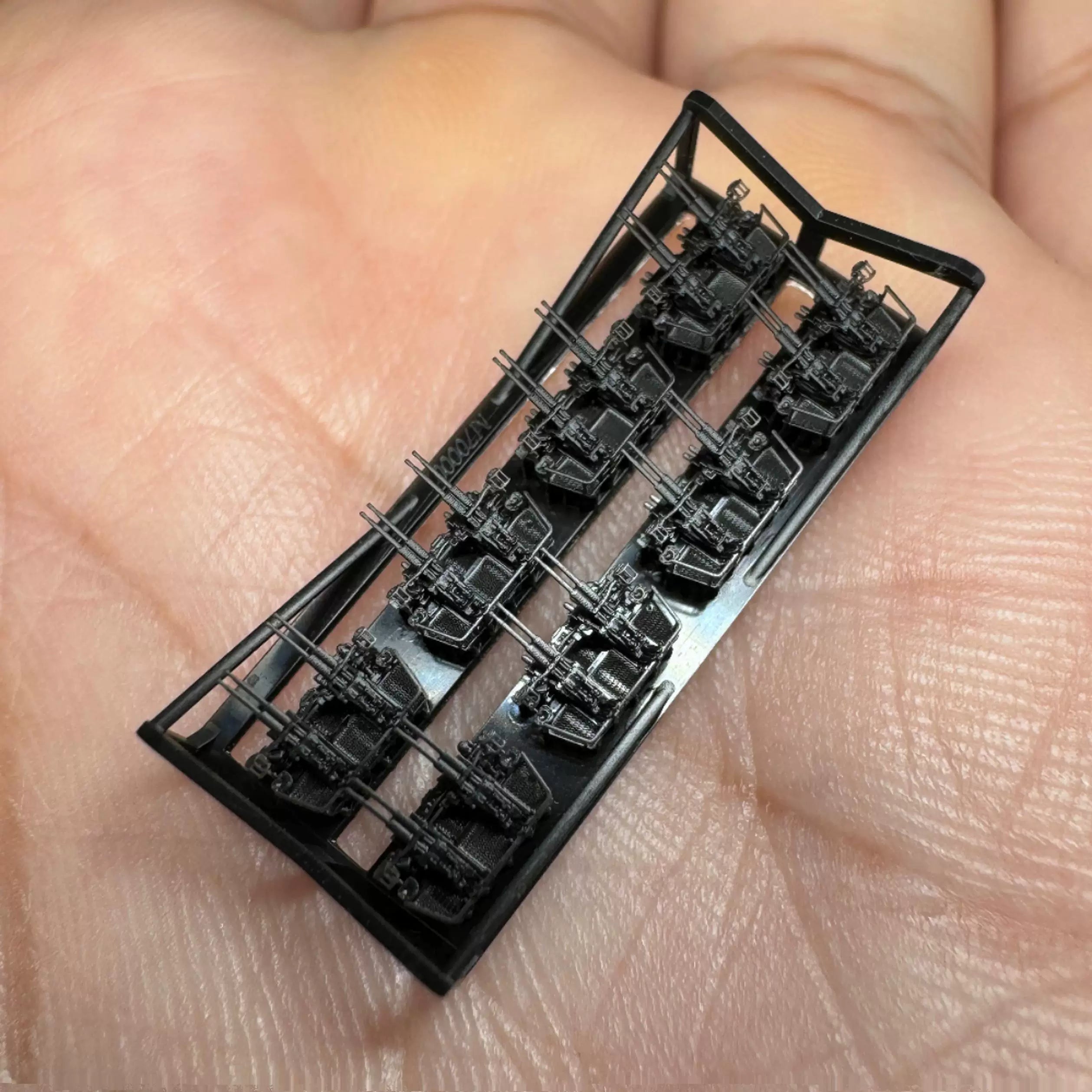 SSMODEL 1/700 M700001 American Bofors 40 mm quadruple anti-aircraft guns 8 pieces