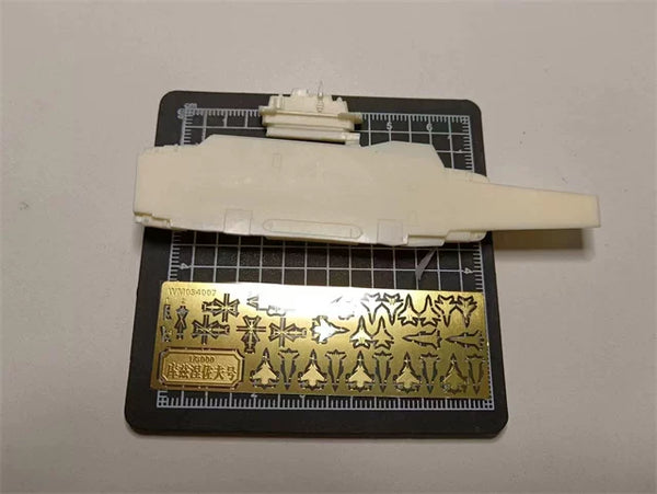 SSMODEL WM34008 — Soviet Aircraft Carrier: Early Carrier-Based Aircraft (1/3000 Scale) — Photo-Etched Parts