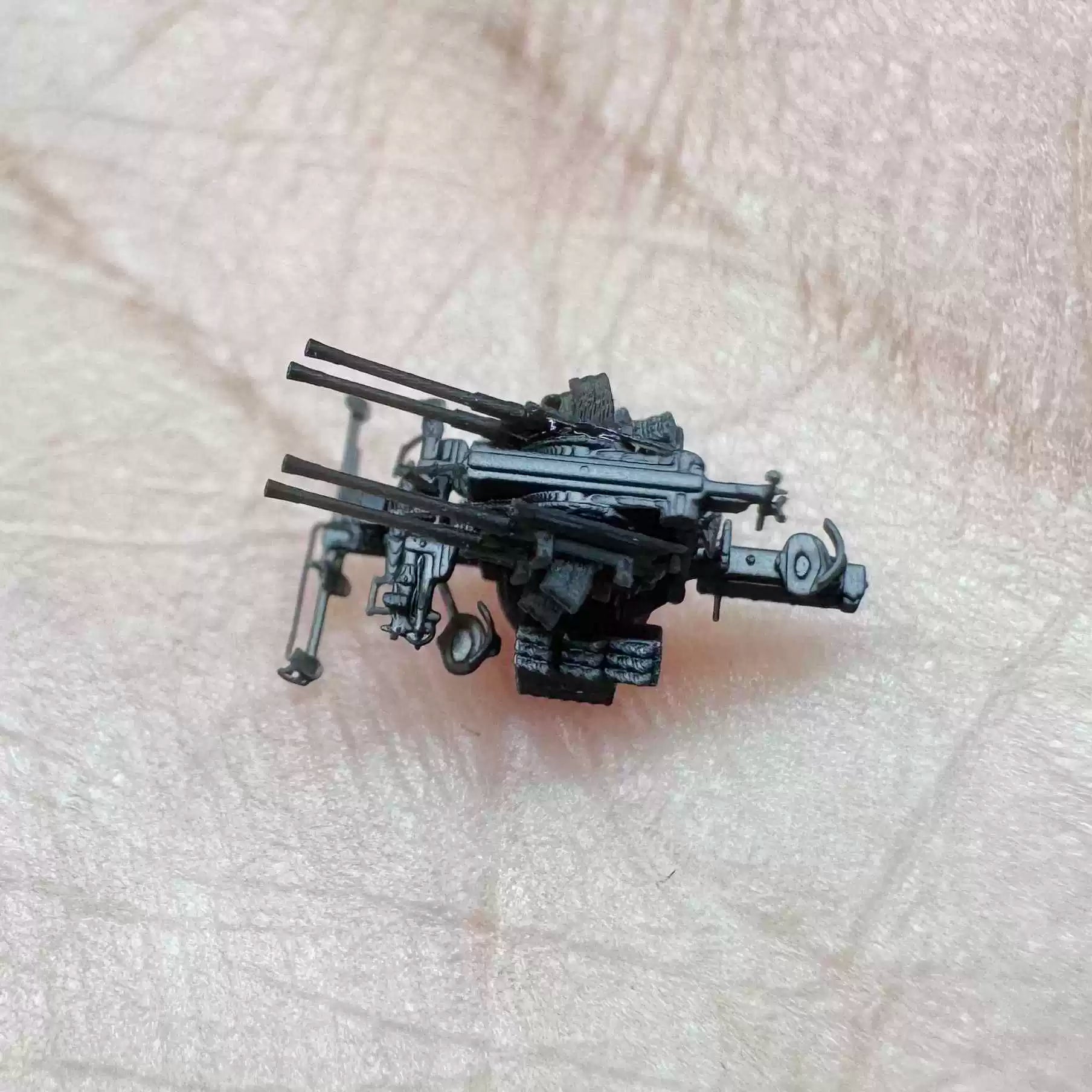 SSMODEL  G350013  350 scale German 20 mm C38 quadruple anti-aircraft machine gun Schaen