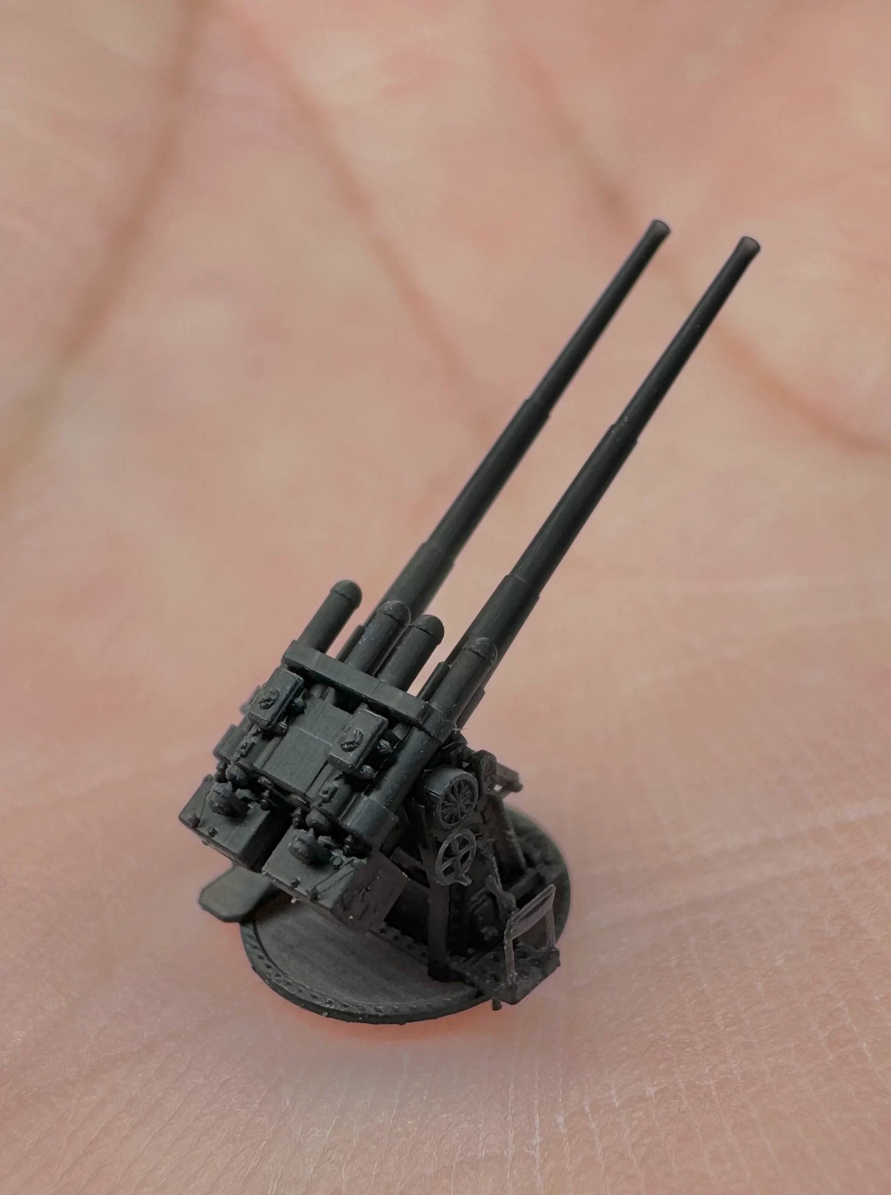 SSMODEL R350054  1/350Proportions Eat orange 120 mm twin anti-aircraft guns