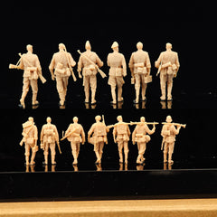 Spring Infantry 13 Person Team LSSNO157 1/35/48/64/72/87/100/144