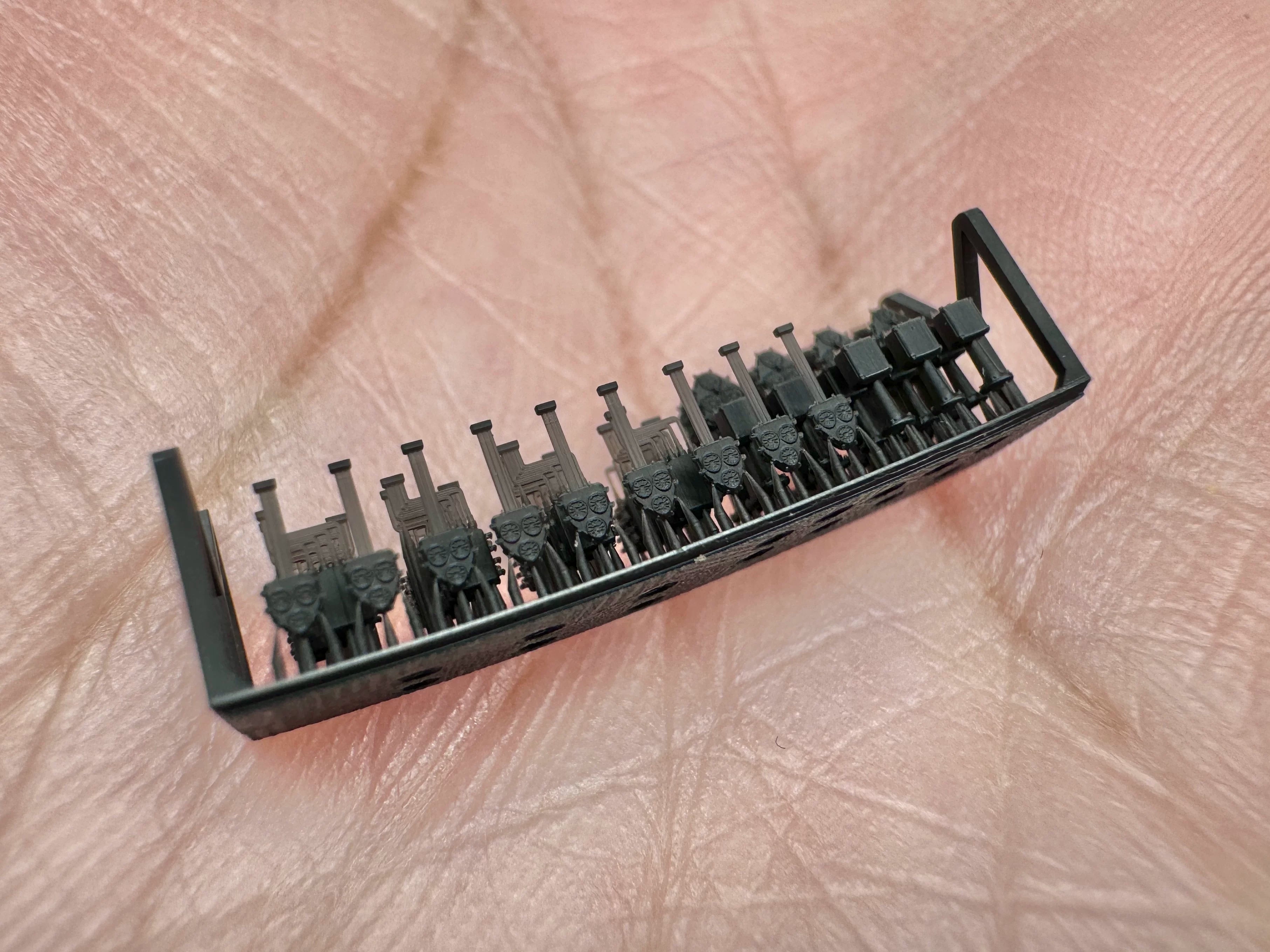 SSMODEL G350047  350 scale German Navy warship bridge platform instrument