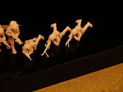 Modern British infantry ③ 8 men LSSNO259 1/35/48/64/72/87/100/144