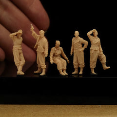 World War II Tank Troops 5-person Team  LSSNO146 1/35/48/64/72/87/100/144