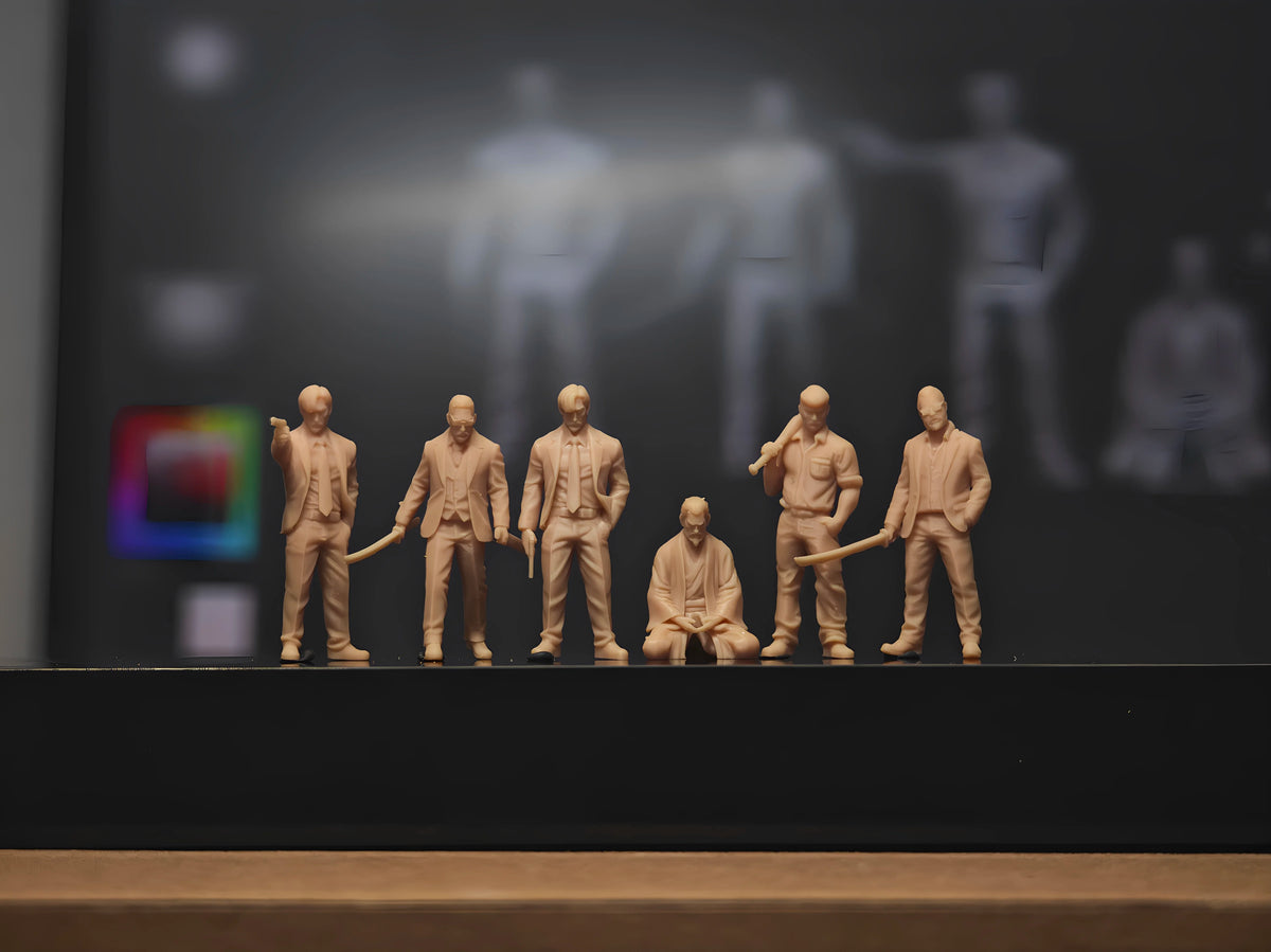 A six-member modern Japanese yakuza group LSSNO177 1/35/48/64/72/87/100/144
