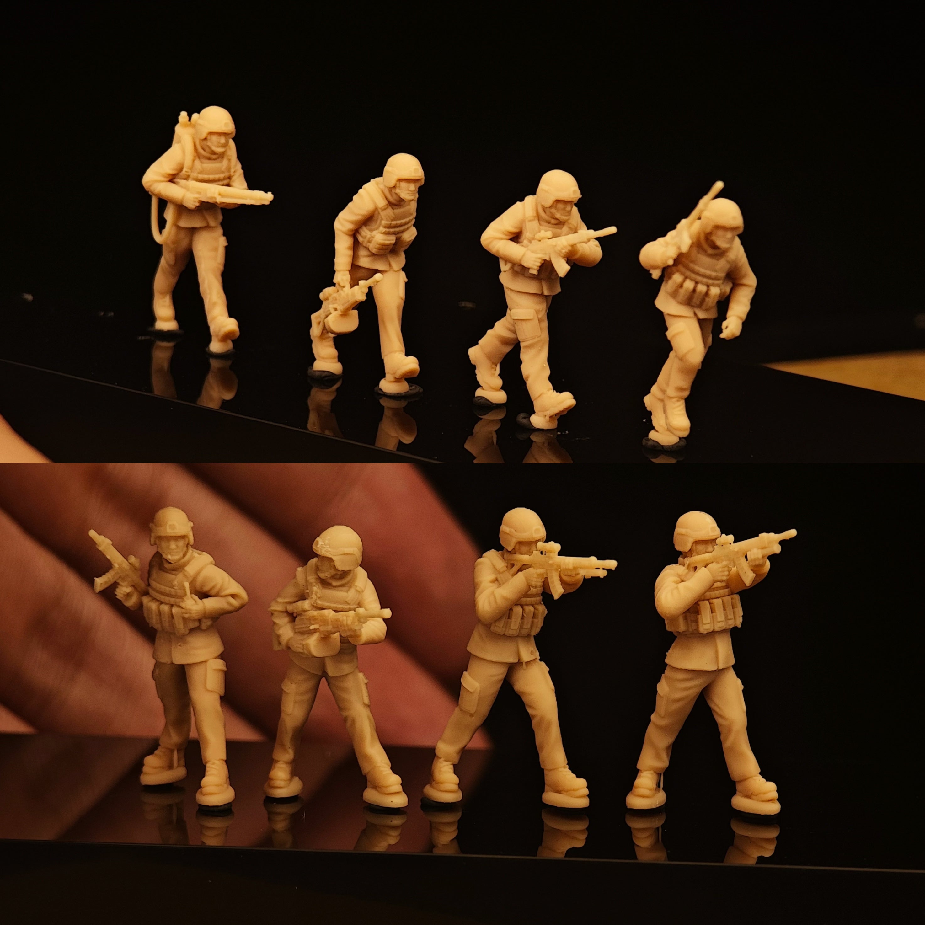 Modern Chinese Army PLA Infantry 8-Person Team LSSNO316 1/35/48/64/72/87/100/144