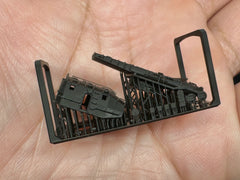 SSMODEL R350019   1/350Scale Type 92 quadruple torpedo launcher