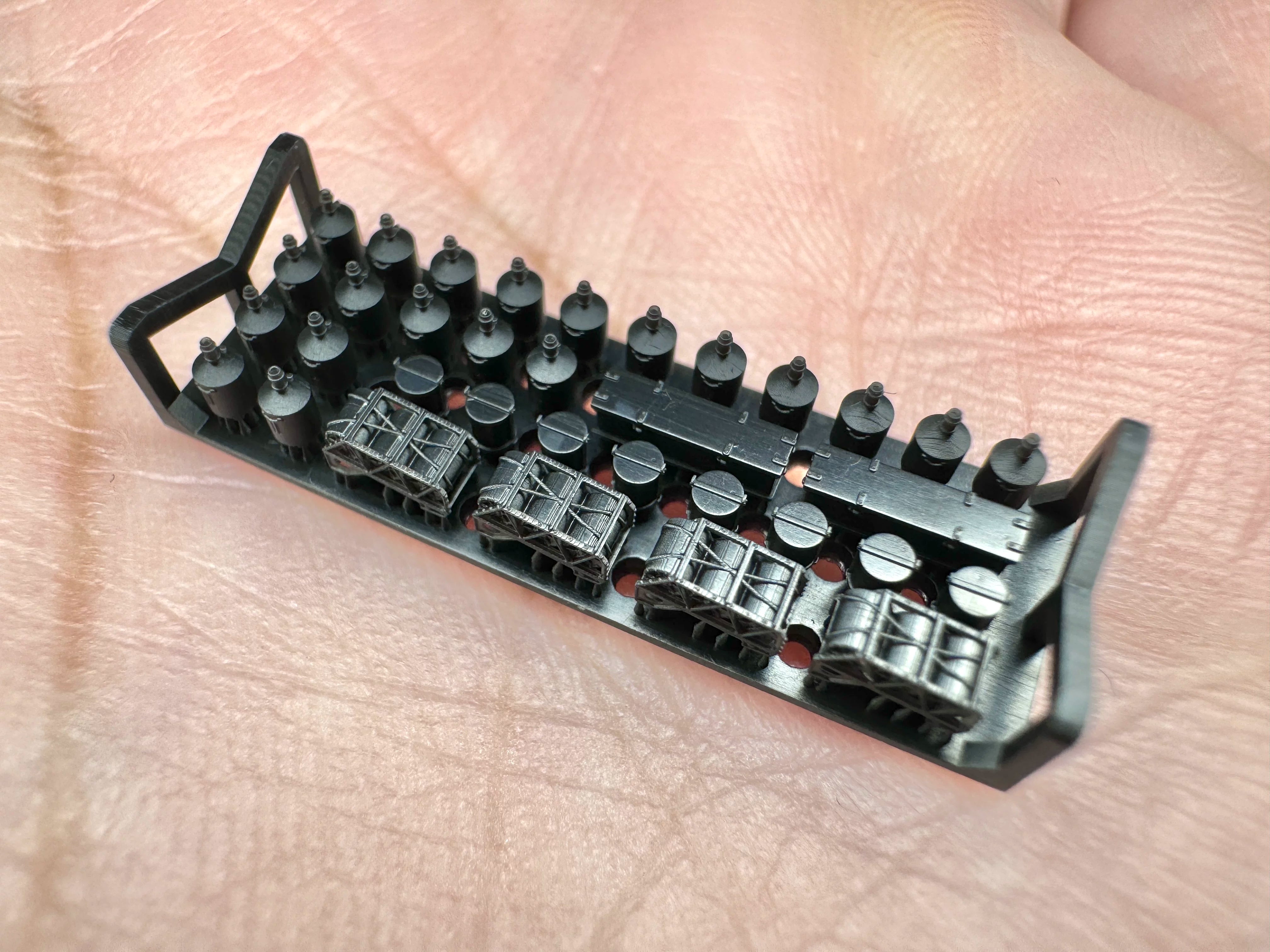 SSMODEL G350043.  350 scale German Navy battleship deck annex B