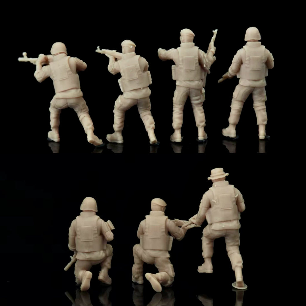 A 7-member modern peacekeeping force LSSNO151 1/35/48/64/72/87/100/144