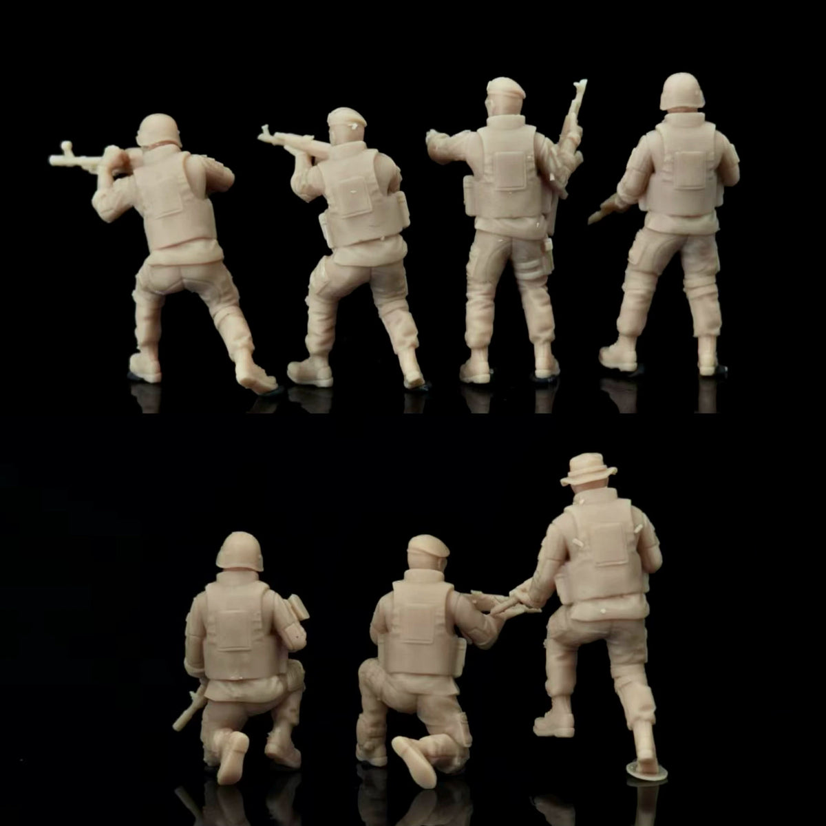 A 7-member modern peacekeeping force LSSNO151 1/35/48/64/72/87/100/144 — detail view 2