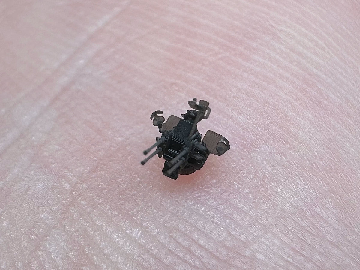 SSMODEL G700010  700 scale German 20 mm C38 quadruple anti-aircraft machine — detail view 5