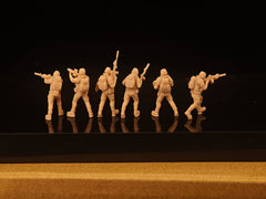Six mercenaries and rebels LSSNO185 1/35/48/64/72/87/100/144