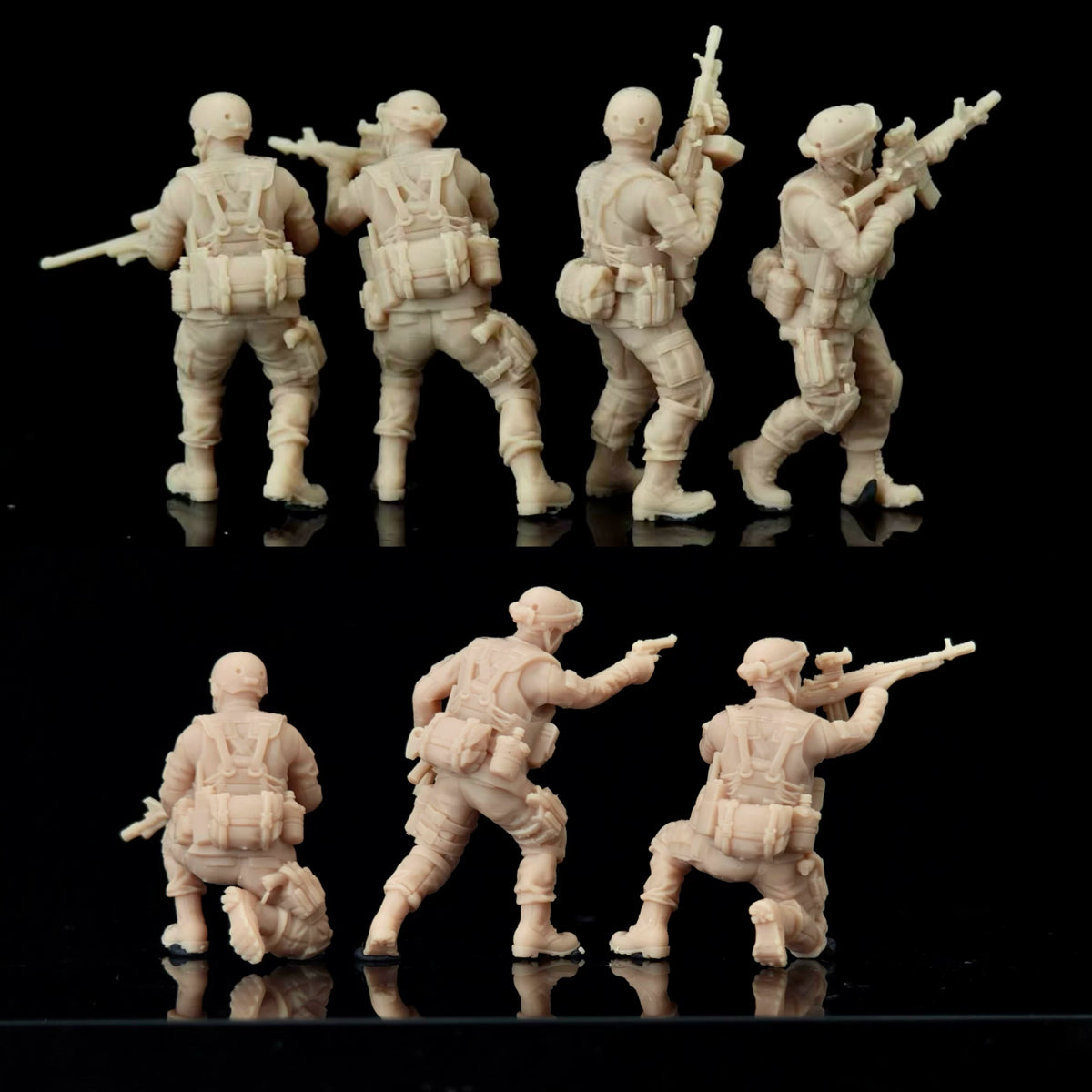Modern Medelta Force 7-man group LSSNO152 1/35/48/64/72/87/100/144