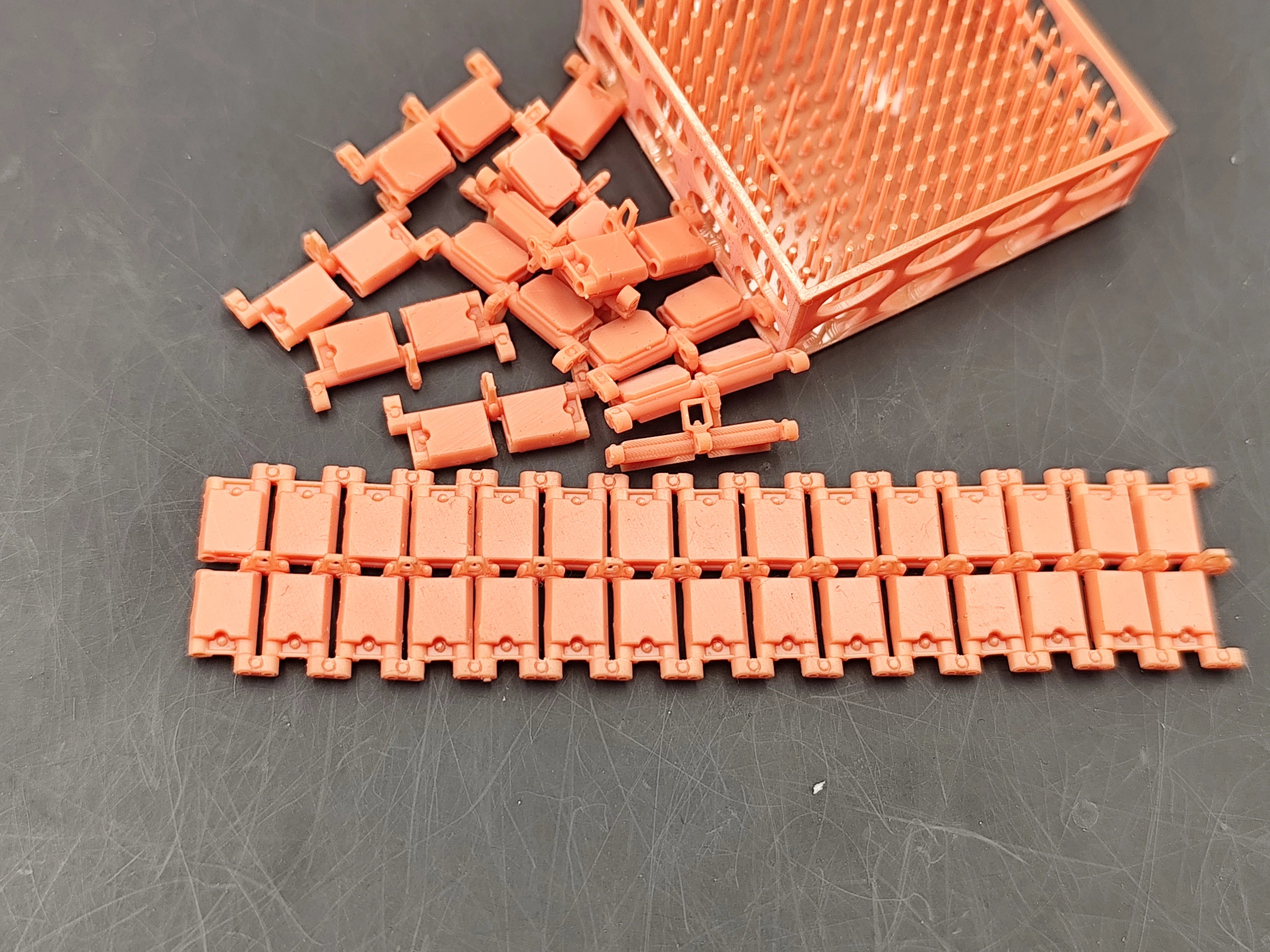 1/35 MSS00035 US Army M1A1/1/35, US Army M1A1/A2, double-pin printed tracks