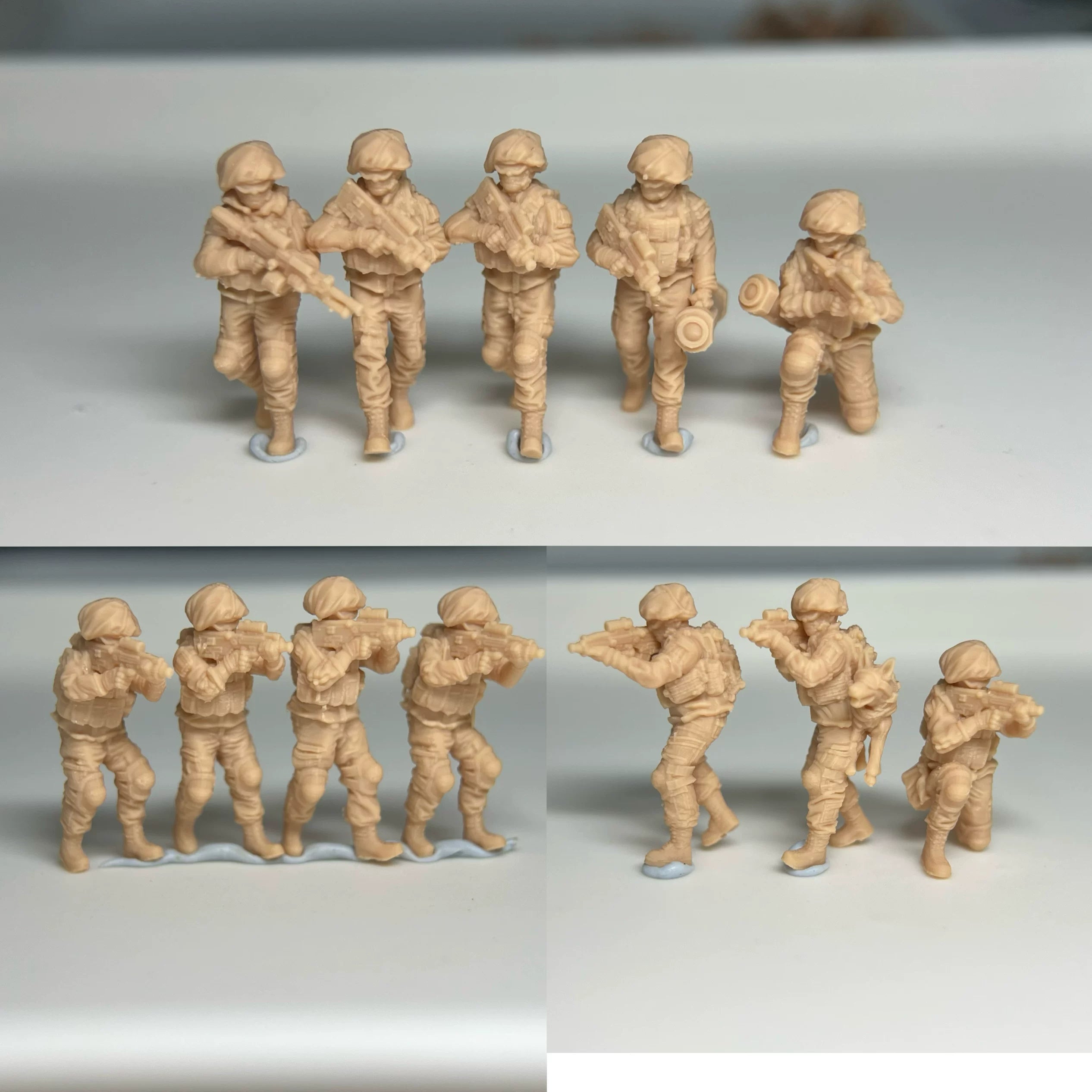Modern Israeli Soldier 12-man squad  LSSNO73 1/35/48/64/72/87/100/144