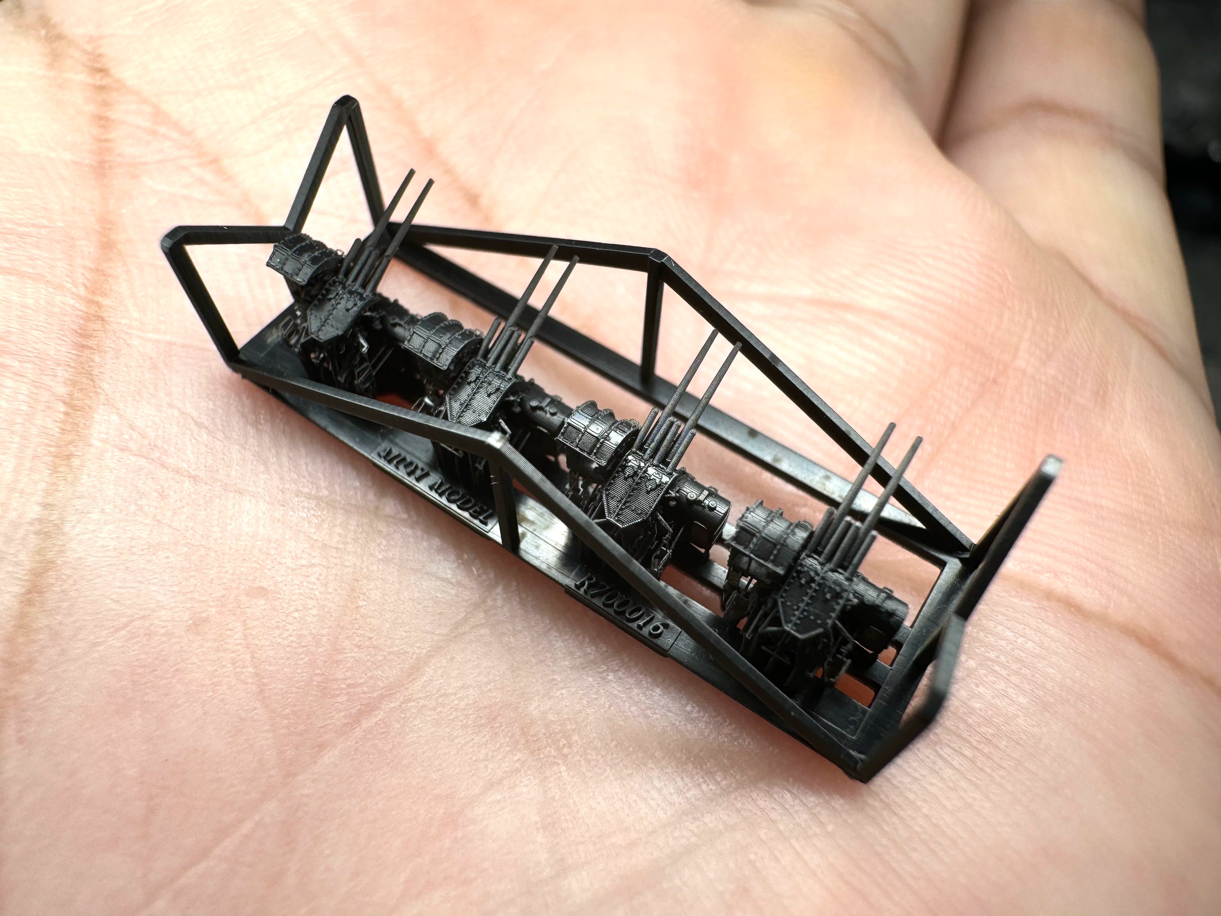 SSMODEL SSMODEL R700016  1/700 scale 127mm gun late