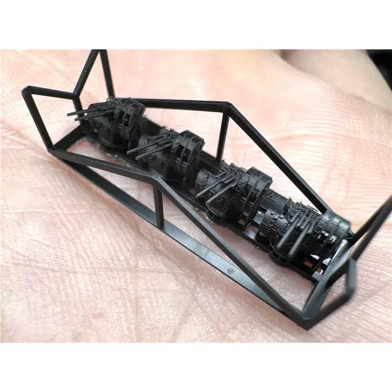 SSMODEL SSMODEL R700015   1/700 scale 127mm gun early integrated printing
