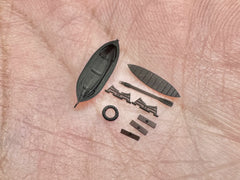 SSMODEL G350057  350 scale German Navy rowboat