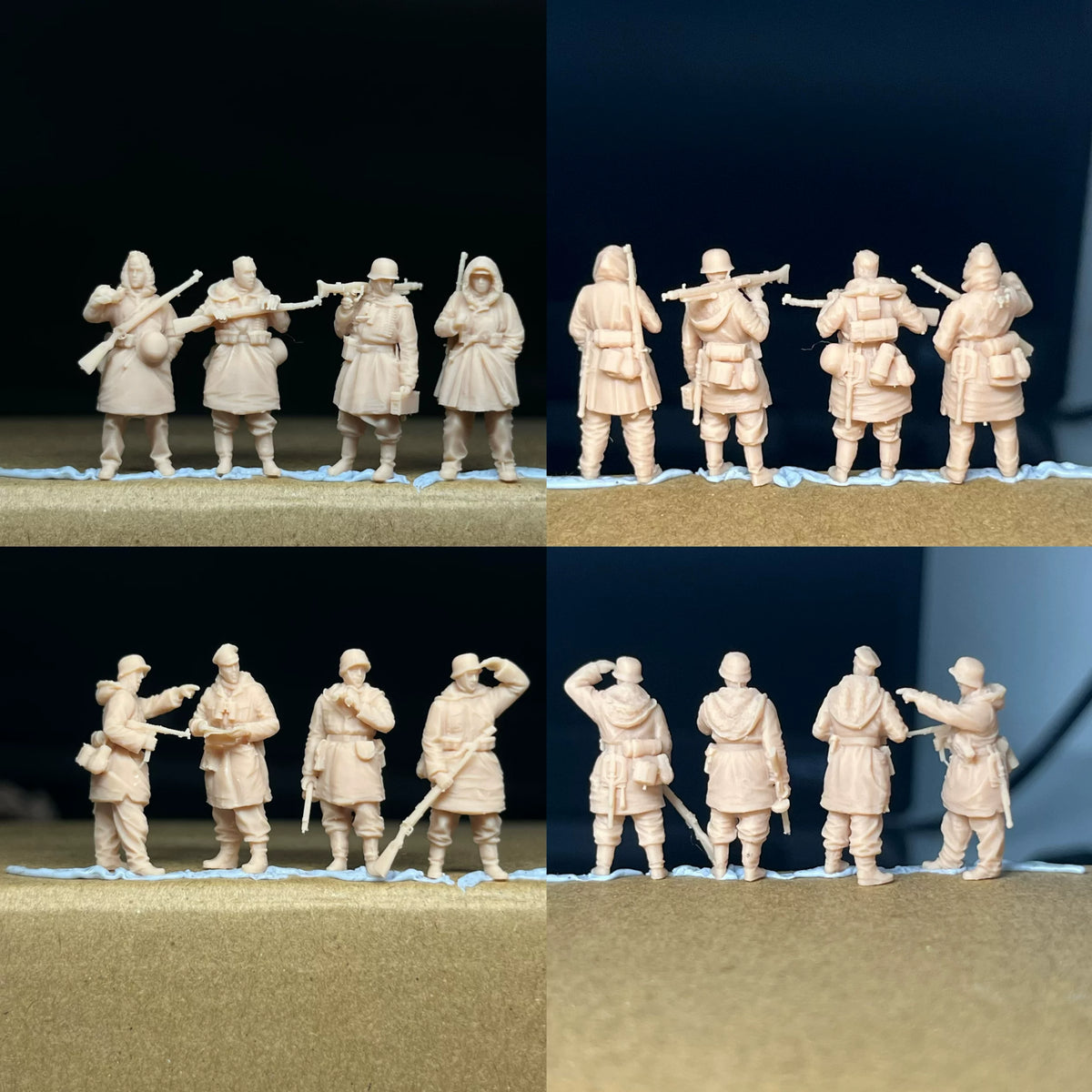 World War II Winter Infantry Drivers 10man crew LSSNO61 1/35/48/64/72/87/100/144