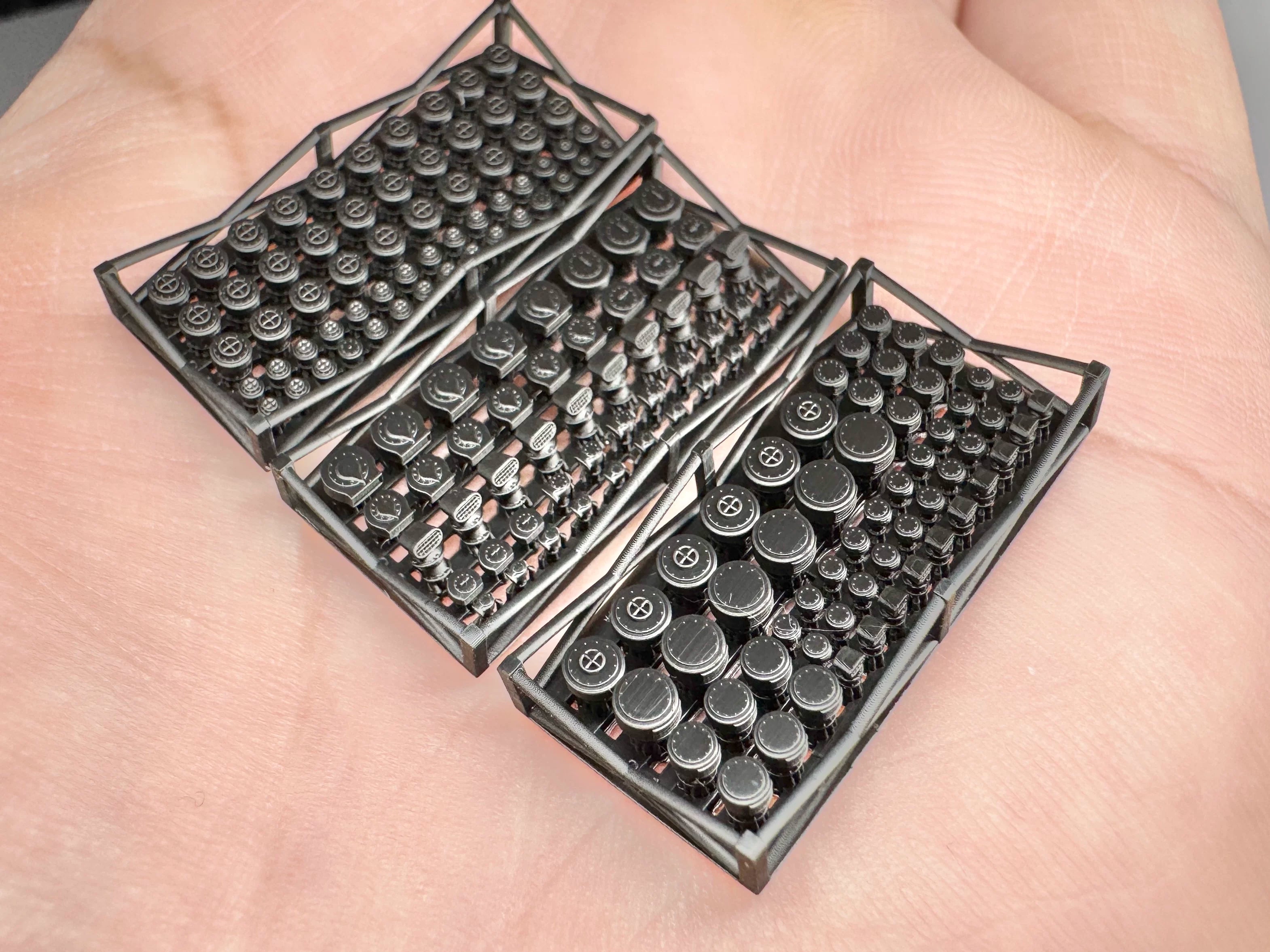 SSMODEL R350100  1/350 scale battleship vent group