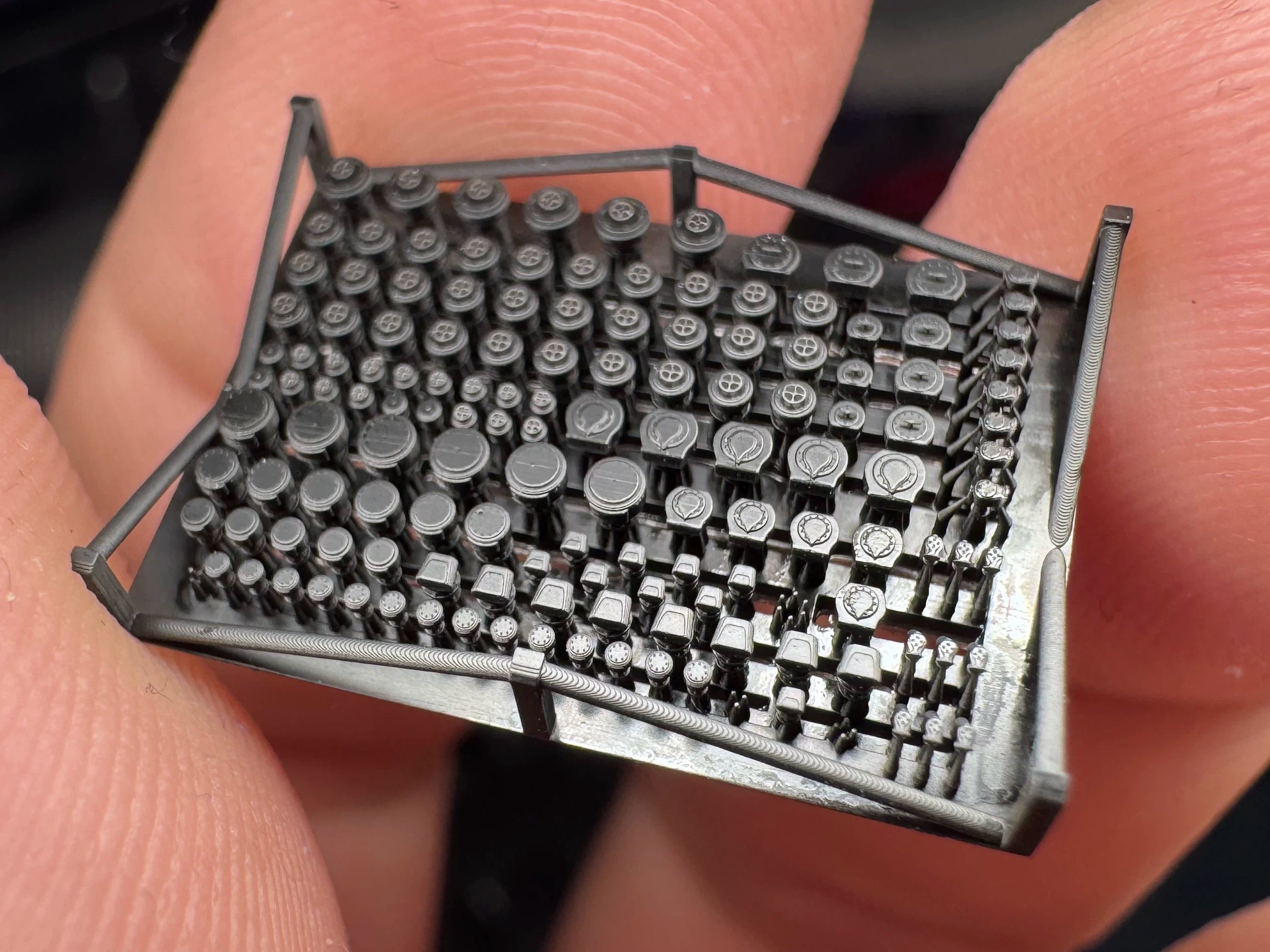 SSMODEL R700100  1/700scale battleship vent group
