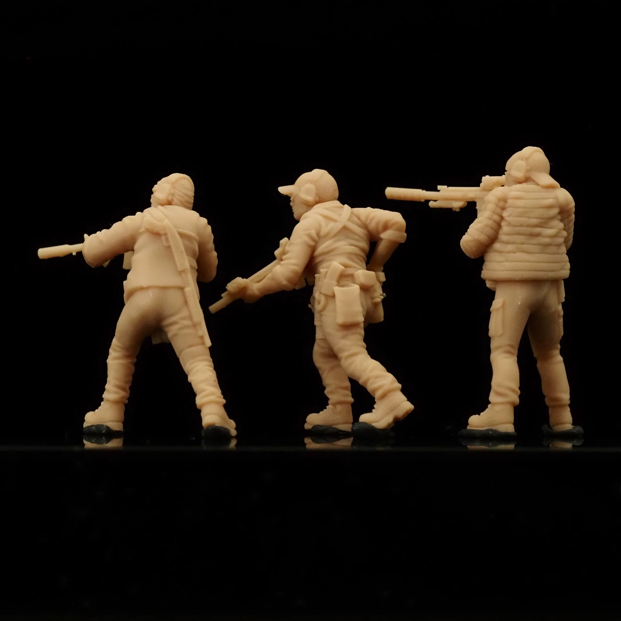 Modern civilian special forces unit consisting of 6 people LSSNO135 1/35/48/64/72/87/100/144