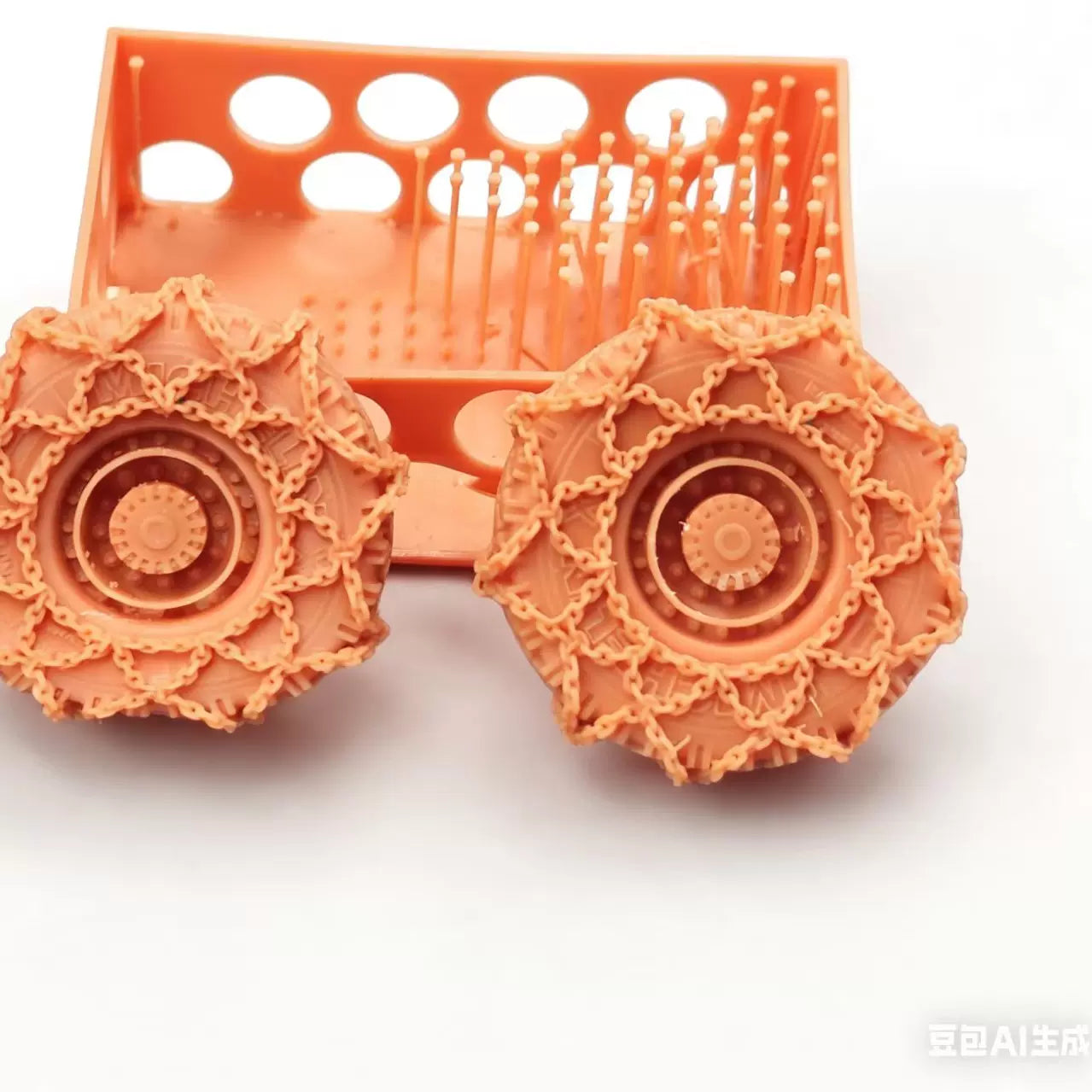 1/35 MSS00012 Stryker anti-skid chain tire, printed tire