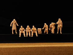 World War II Signal Corps 7-Person Team  LSSNO164 1/35/48/64/72/87/100/144