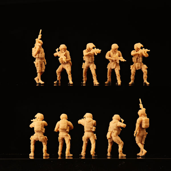 5 members of the German GSG9 special forces LSSNO247 1/35/48/64/72/87/100/144