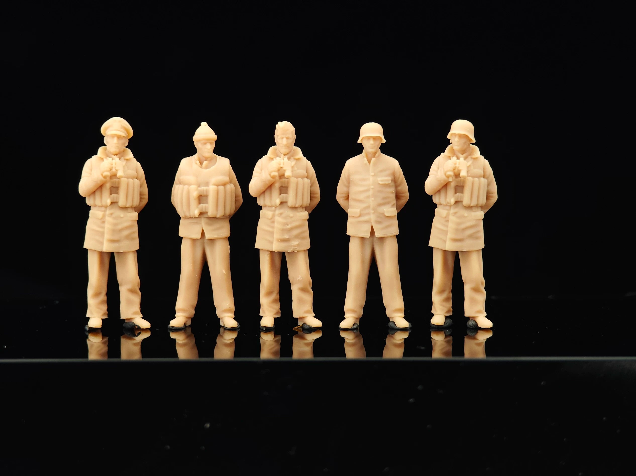 World War II D Navy 5-man group LSSNO163 1/35/48/64/72/87/100/144