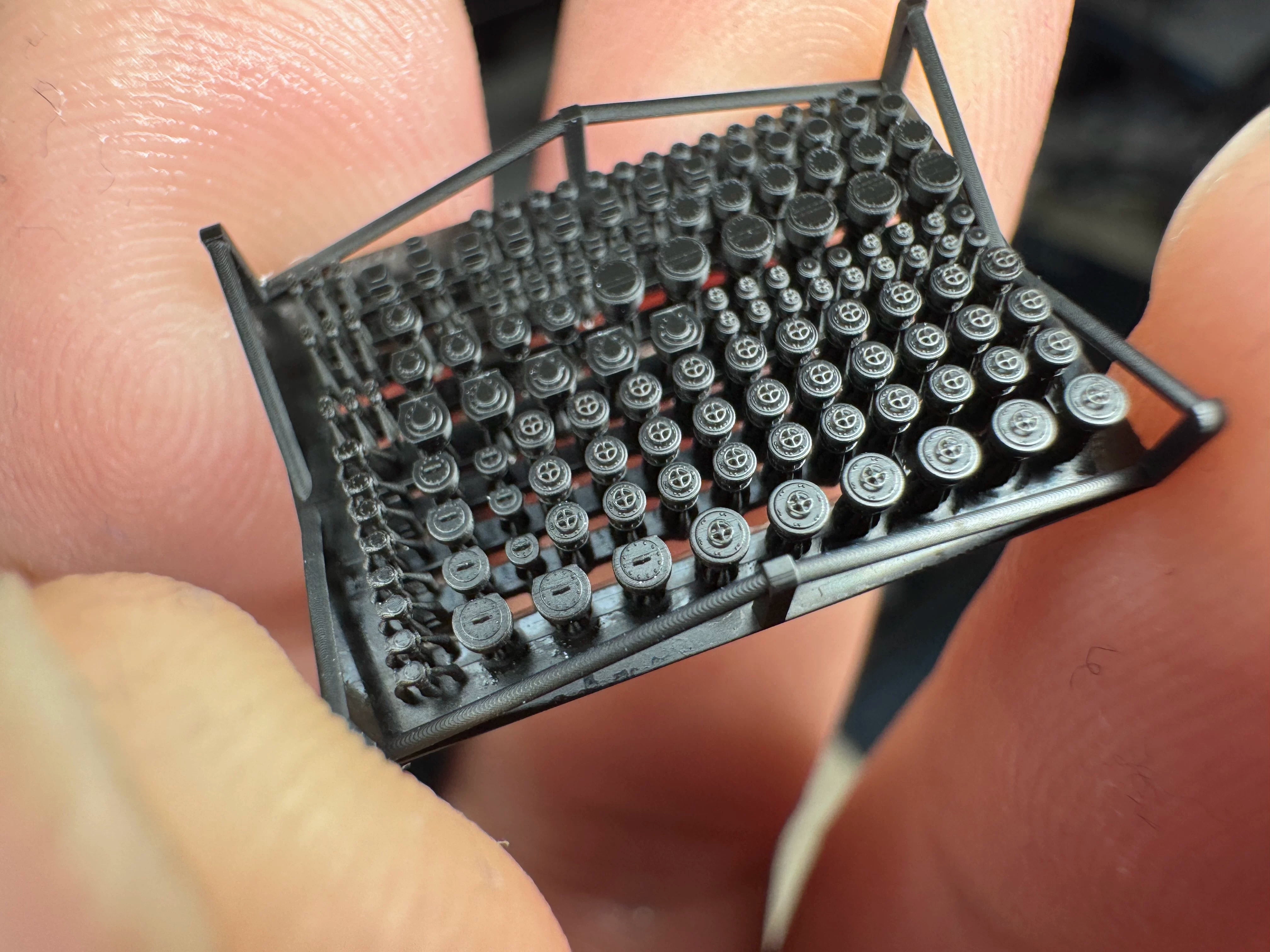 SSMODEL R700100  1/700scale battleship vent group