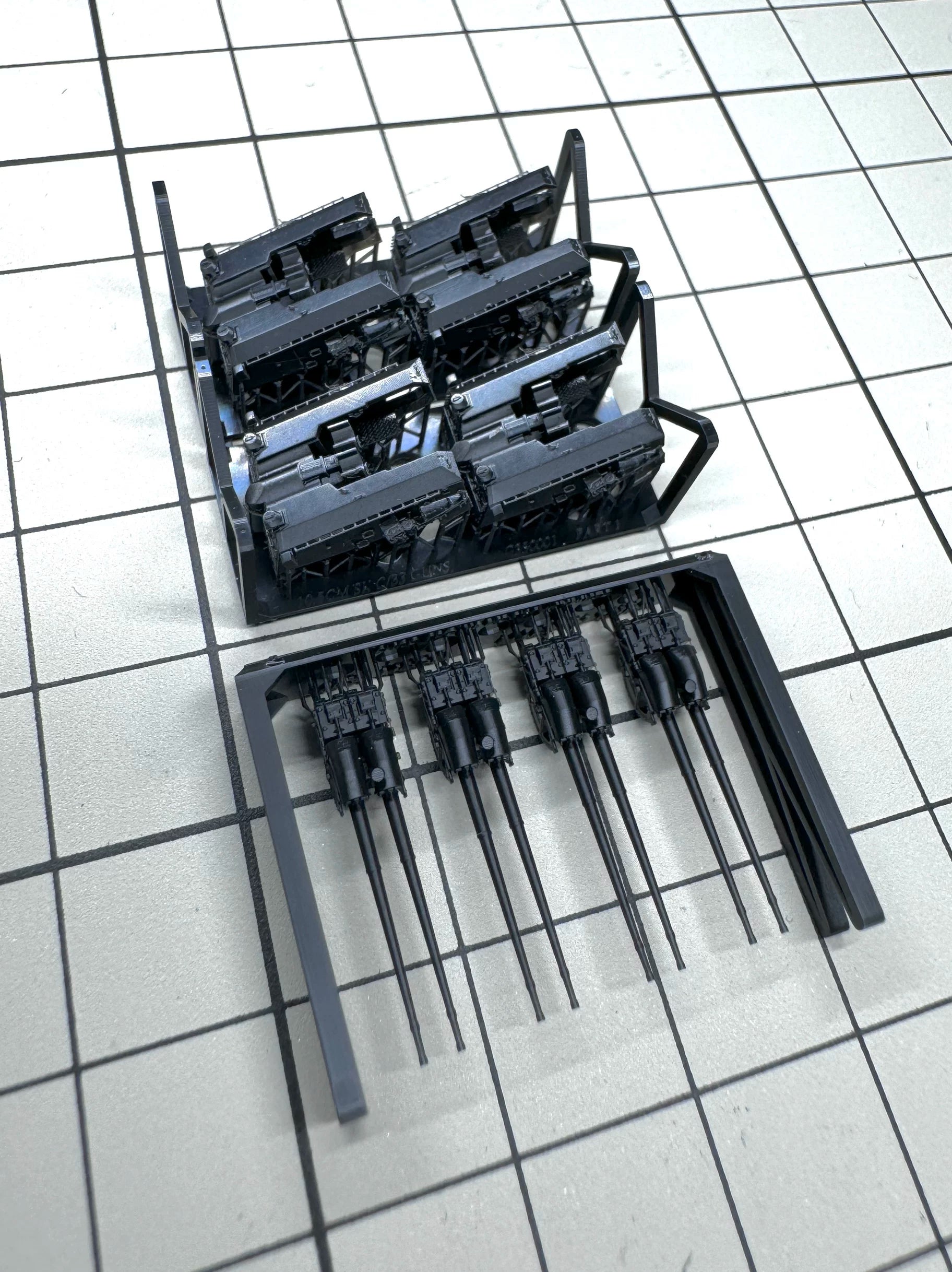 SSMODEL G350001 350 scale German 105mm SK C/33 LC31 double stand type