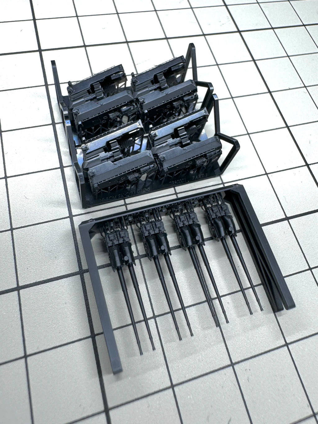 SSMODEL G350001 350 scale German 105mm SK C/33 LC31 double stand type