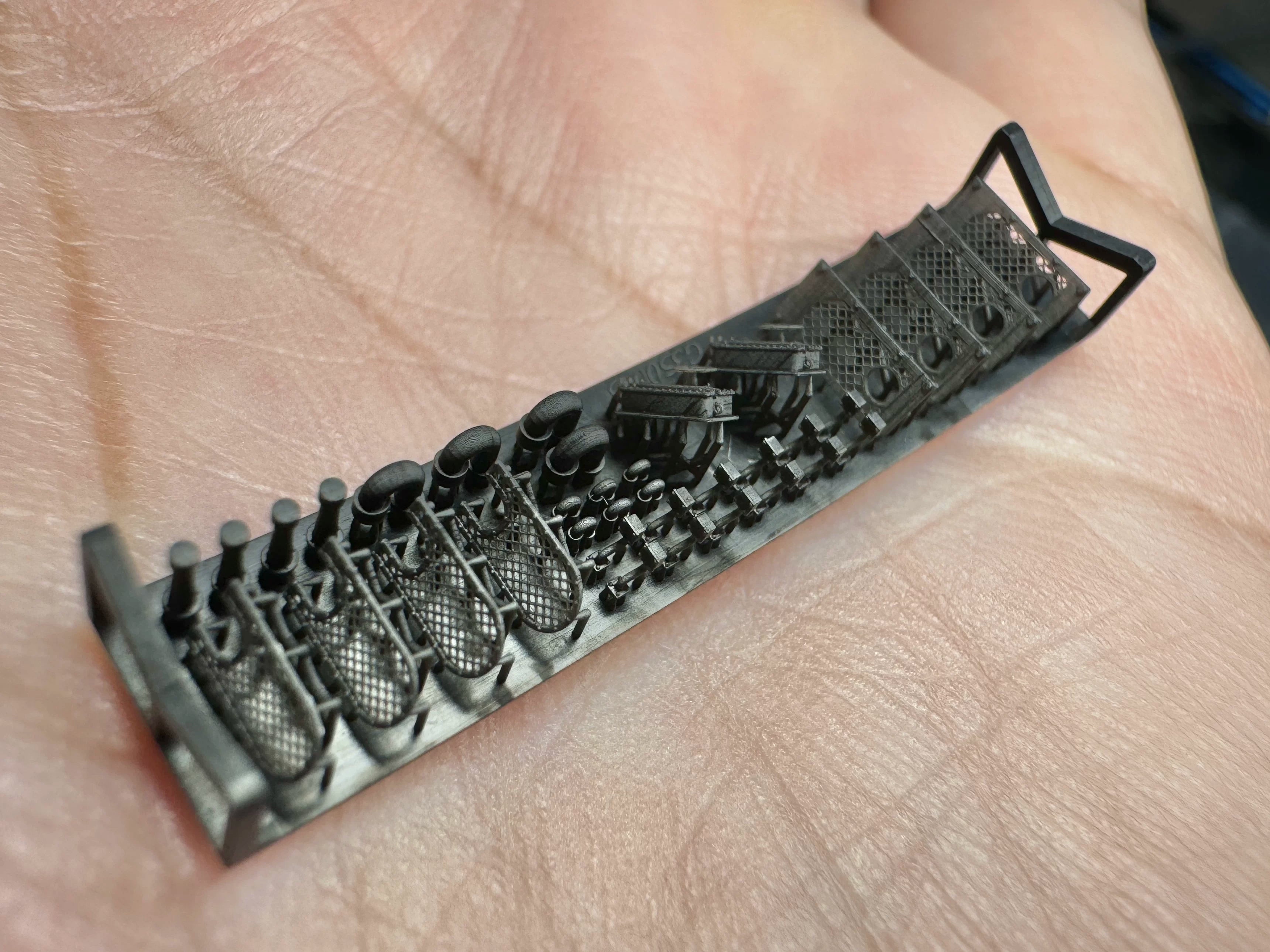 SSMODEL G350045  350 scale German Navy battleship deck attachment