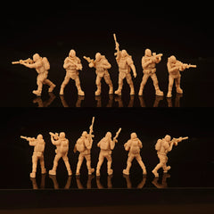 Six mercenaries and rebels LSSNO185 1/35/48/64/72/87/100/144