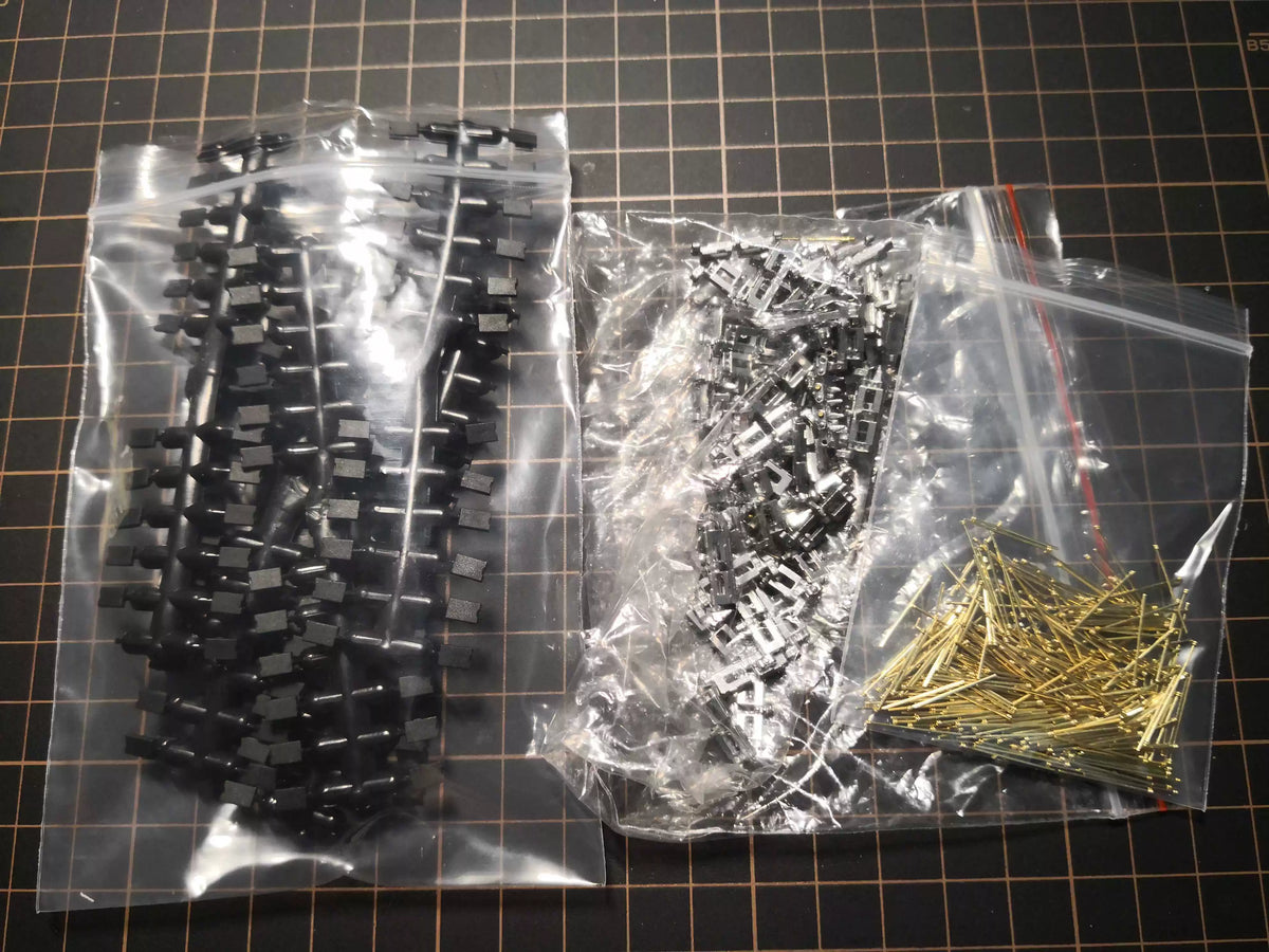 SSMODEL    SX35016 German Leopard 1 PZH2000 universal double-sided adhesive metal track with brass pins 1/35