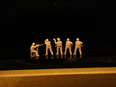 Modern US SWAT 5 people LSSNO254 1/35/48/64/72/87/100/144