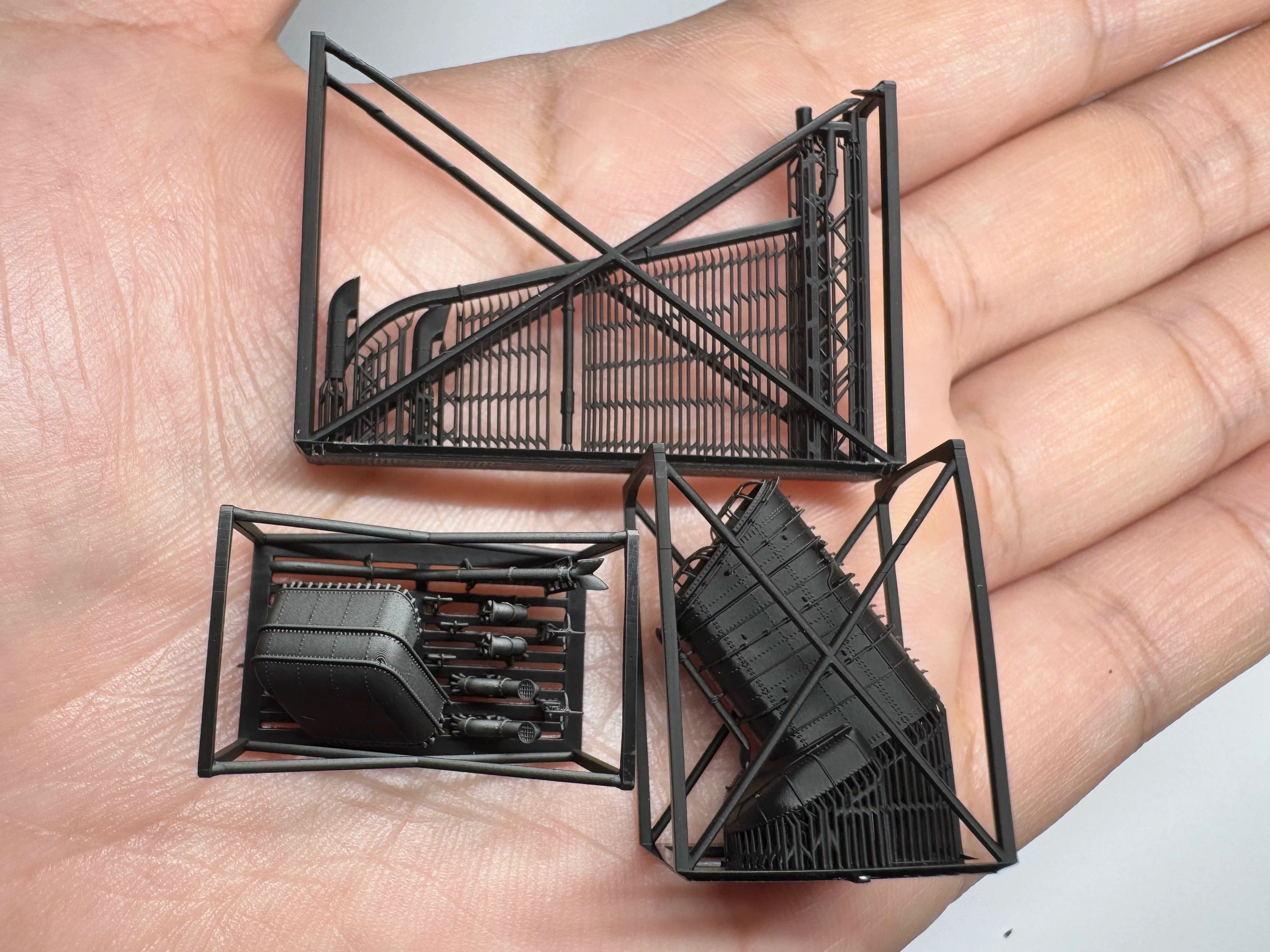 SSMODEL R350122 1/350 scale front chimney