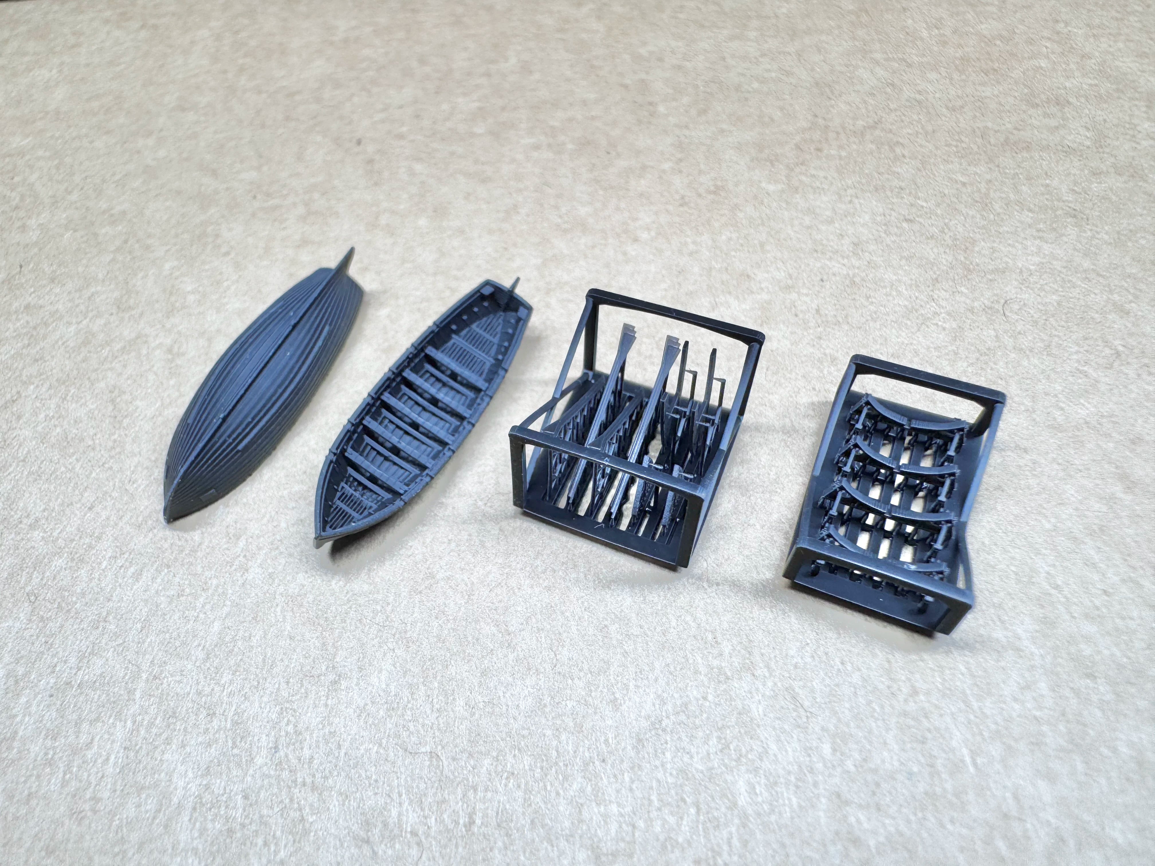 SSMODEL  R350032 1/350Scale 9 m sampan