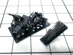 SSMODEL G350005 350 scale German 150mm 105 mm exercise gun and loading rack