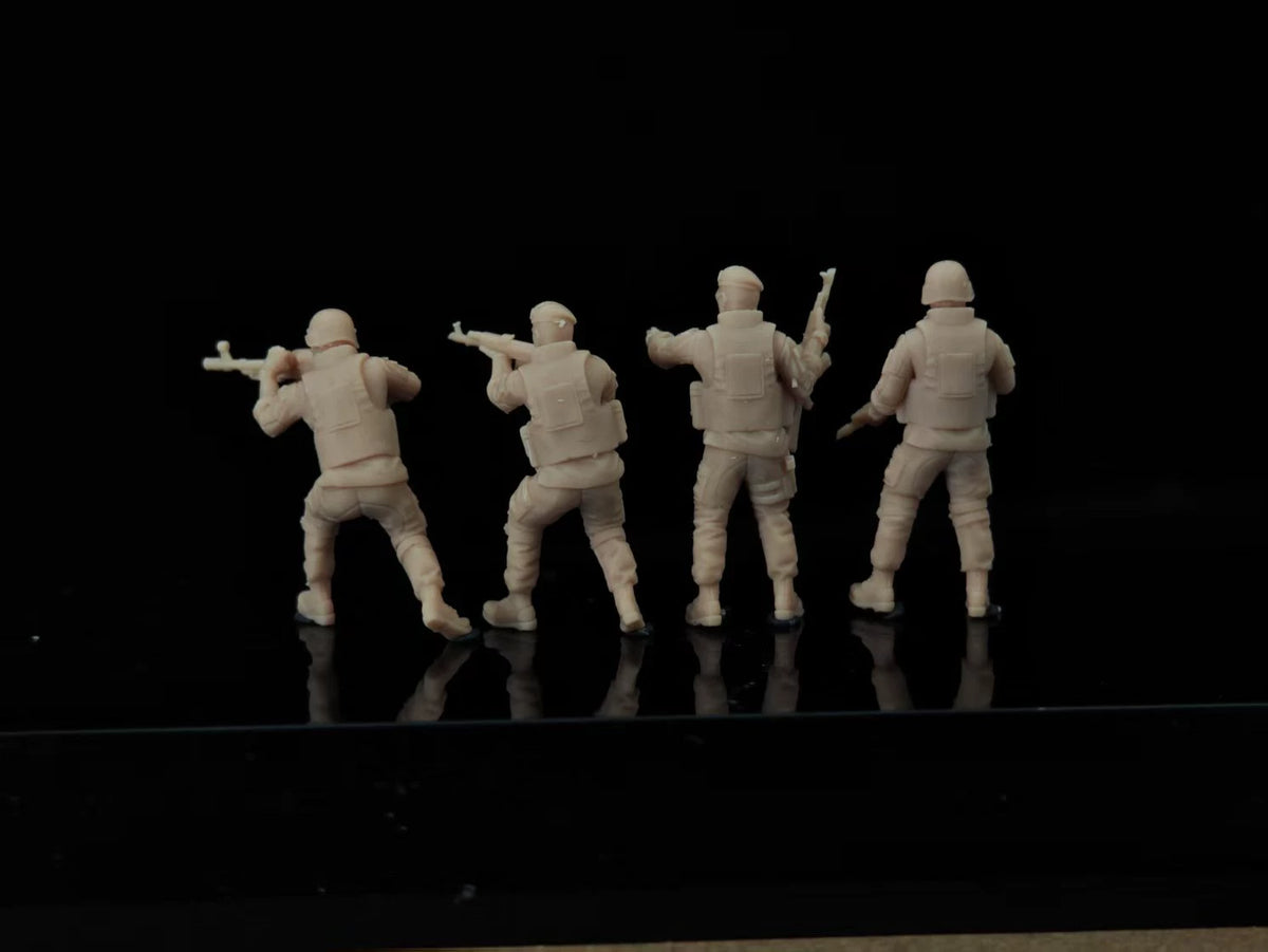 A 7-member modern peacekeeping force LSSNO151 1/35/48/64/72/87/100/144 — detail view 3