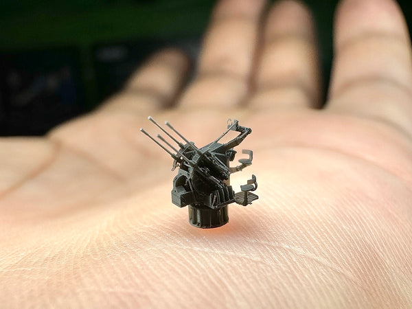 SSMODEL G350010   350 scale German 20 mm quadruple anti-aircraft machine