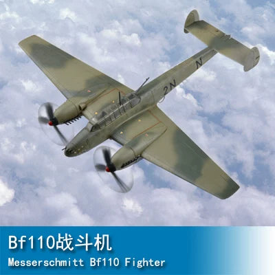 Trumpeter HOBBYBOSS 80292  1/72 Assembled Model German Bf110 Fighter